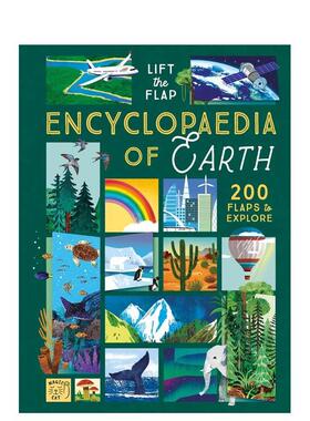【现货】【百科翻翻书】地球The Lift-the-Flap Encyclopaedia of Planet Earth英文进口原版儿童趣味图书Ruth Martin  Xuan Le3-