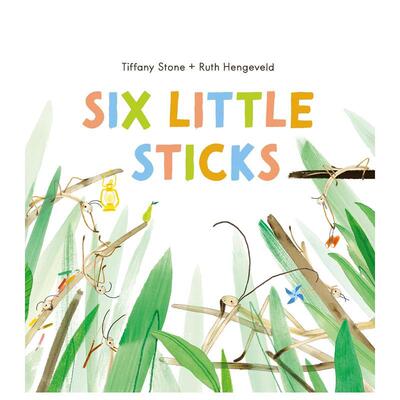 【预售】六根小树枝 Six Little Sticks 数学减法启蒙 英文进口原版儿童语言/概念启蒙图书Tiffany Stone3-6岁