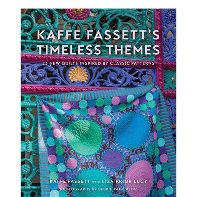 【预售】Kaffe Fassett’s Timeless Themes织品艺术家凯菲·法瑟特：永恒主题 英文进口原版时尚图书籍 Fassett  Kaffe