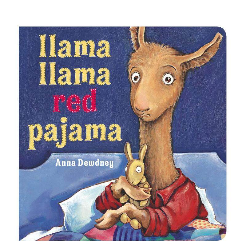 【预售】拉玛拉玛红色睡衣 Llama Llama Red Pajama 英文进口原版儿童绘本图书Anna Dewdney自我认知/情绪管理