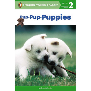 Bonnie Puppies 现货 Bader Pup 图书籍进口正版 英文原版 儿童章节书 小狗