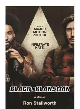 【现货】Black Klansman，黑色党徒 英文进口原版文学小说Ron Stallworth外文正版图书籍Ron Stallworth