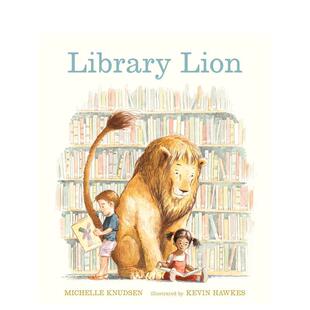 【现货】图书馆的狮子Library Lion 英文进口原版儿童绘本图书 3-6岁 Walker Books 动物生态环保