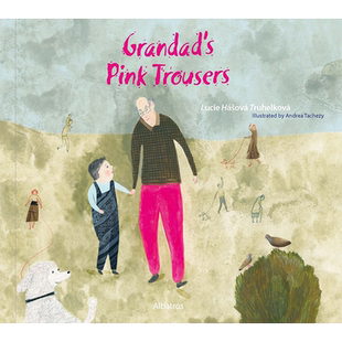【现货】Grandad‘s Pink Trousers,【捷克插画师Andrea Tachezy】原版图书籍进口正版 Andrea Tachezy 儿童绘本-插画师