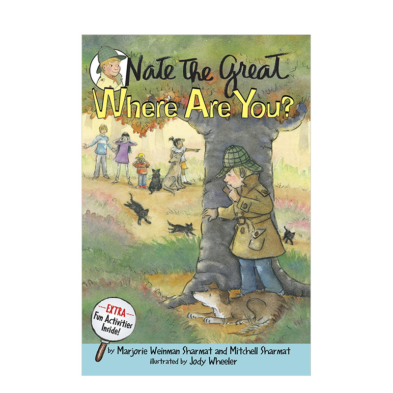 【现货】【小侦探内特 Nate】Nate the Great, Where Are You? 你在哪里? 英文原版进口 故事阅读章节书 6-9岁 Mitchell Sharmat