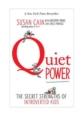 【现货】安静的力量QUIET POWER英文进口原版章节书儿童图书籍3-6岁CAIN  SUSAN