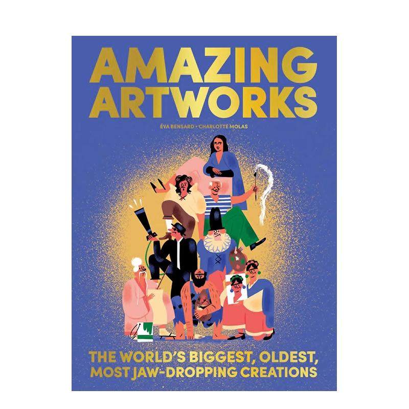 【现货】了不起的艺术作品Amazing Artworks英文进口原版儿童图书6-9岁艺术启蒙BENSARD  EVA,书籍/杂志/报纸,儿童读物原版书,淘宝优惠券,粉丝福利购,淘宝优惠卷