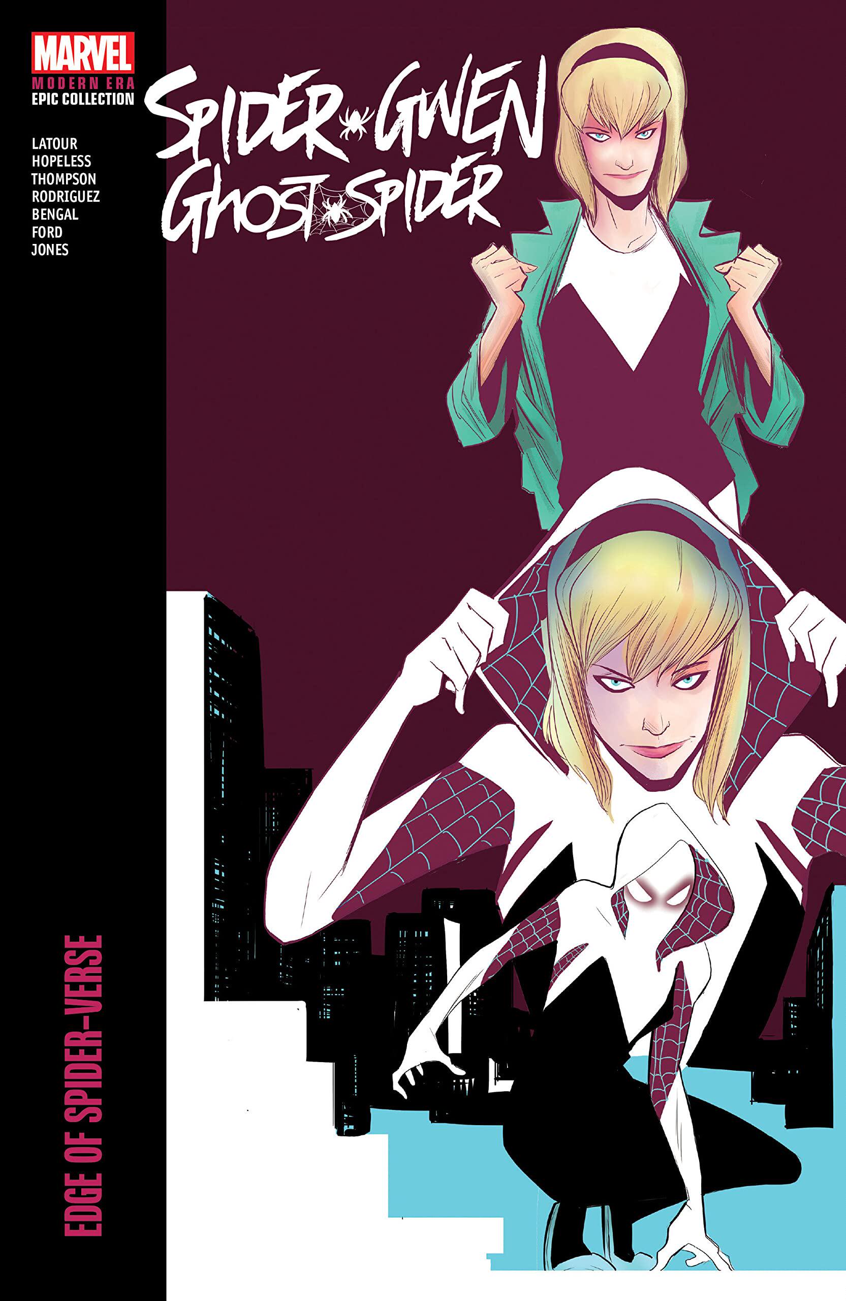 【现货】蜘蛛侠-格温: 幽灵蜘蛛现代收藏合集 spider-gwen: ghost