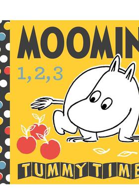 【预售】【姆明宝贝】数字启蒙 肚肚时间 风琴书Moomin Baby: 123 Tummy Time英文进口原版儿童图书0-3岁启蒙Tove Jansson