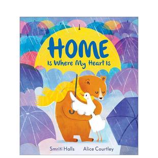 【预售】家即我心之所在Home is Where My Heart Is英文进口原版儿童绘本图书3-6岁 人际关系Smriti Halls
