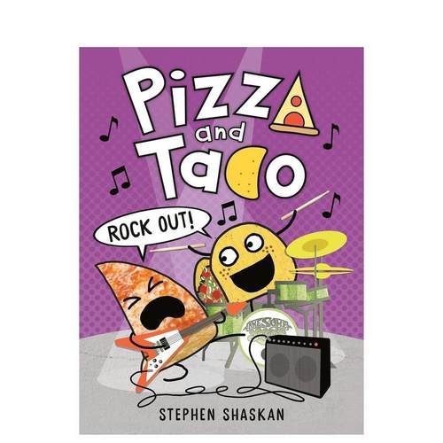 披萨饼与玉米片桥梁漫画 摇滚！