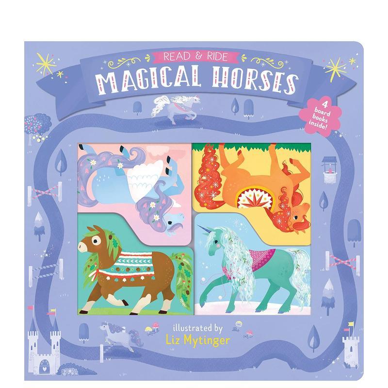 神奇的马：1本大书内含4本迷你