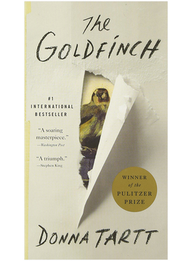 【现货】金翅雀The Goldfinch 普利策奖获奖作品 英文原版文学小说