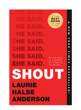 【预售】喊SHOUT英文进口原版章节书儿童图书籍ANDERSON  LAURIE HALSE