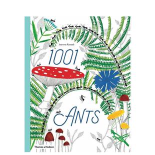 T&H6 Ants英文儿童图书籍进口原版 1001只蚂蚁1001 9岁 现货