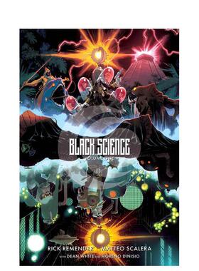 【现货】黑科学 卷1：熵的入门指南 10周年豪华精装版 Black Science Volume 1 英文漫画进口原版外文图书籍Rick Remender Matteo