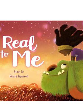 【预售】对我来说是真实的Real To Me英文进口原版儿童绘本图书3-6岁 自我认知/情绪管理Minh Le