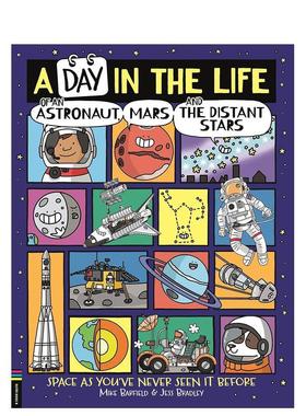 【现货】地球外的爆笑生活 #太空 科普漫画A Day in the Life of an Astronaut, Mars and the Distant Stars【A Day in the Life
