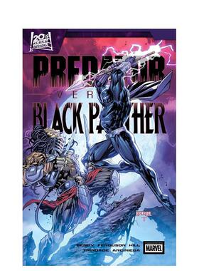 【预售】漫威 掠食者大战黑豹 PREDATOR VS. BLACK PANTHER 英文进口原版漫画正版图书籍Ken Lashley  Benjamin Percy  Chris All