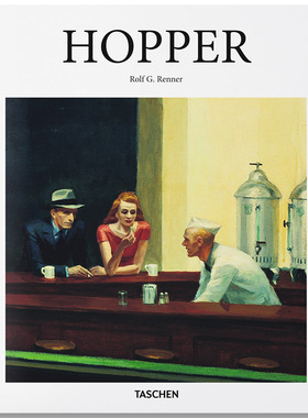 【现货】[TASCHEN出版]【BasicArt2.0】HOPPER【基本艺术2.0】爱德华·霍普 英文原版图书籍进口正版 艺术画册 Rolf G Renner