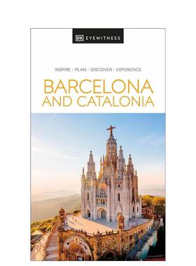 【现货】巴塞罗那与加泰罗尼亚 【DK Eyewitness】Barcelona and Catalonia 英文进口原版旅行图书籍DK视界