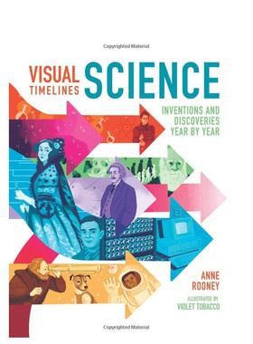 【预售】视觉时间轴：科学 Visual Timelines: Science英文进口原版儿童绘本图书Anne Rooney  Violet Tobacco百科