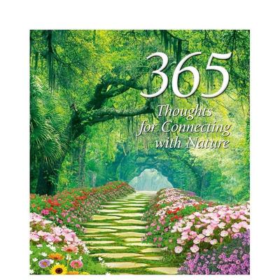 【预售】与自然联系的365个想法 【365 Series】365 Thoughts for Connecting with Nature英文进口原版心灵励志图书预售ite Star