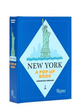 【现货】【立体书】英文原版 纽约New York 法国立体书大师多米尼克·艾哈德Dominique Ehrhard 英文旅行 正版进口图书