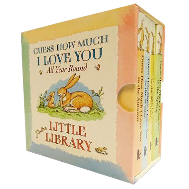 【现货】 Guess How Much I Love You Little Library 猜猜我有多爱你 套装 英文原版图书籍进口正版 儿童绘本 Sam McBratney