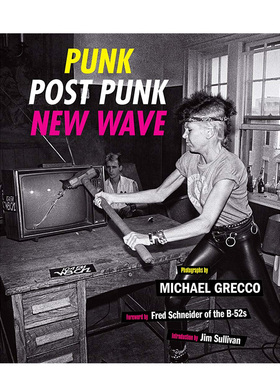 【现货】Punk Post Punk New Wave:Onstage Backstage In Your Face朋克 后朋克 新浪潮:舞台 后台在你的脸上1977-1989英文原版
