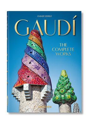 【现货】【Taschen 40周年纪念版】Gaudi. The Complete Works. 40th Ed.高迪的建筑系全集 高第 英文原版 建筑设计 Rainer Zerbst