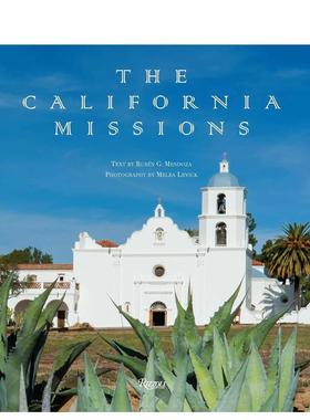 【现货】The California Missions，加州任务 老建筑 历史古典建筑设计艺术 英文原版英文原版图书籍进口正版