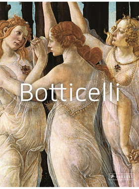 【现货】[PRESTEL出版]【Masters of Art】Botticelli 波提切利 英文原版艺术 入门画册
