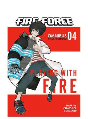 【预售】炎炎消防队 合集4 Fire Force Omnibus 4 (Vol. 10-12)  英文漫画 外文进口原版图书籍Kodansha Comics