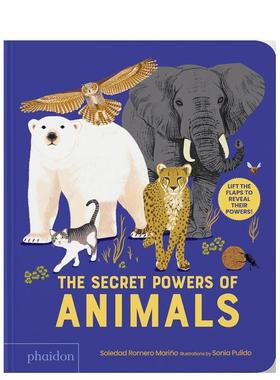 【预售】动物们的秘密力量The Secret Powers of Animals 英文进口原版儿童绘本图书 3-6岁 Phaidon Press 动物生态环保