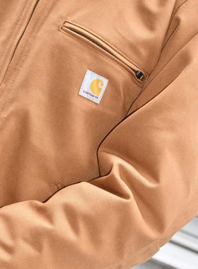 Carhartt卡哈特103828主线美式底特律工装夹克外套J001升级款棉服