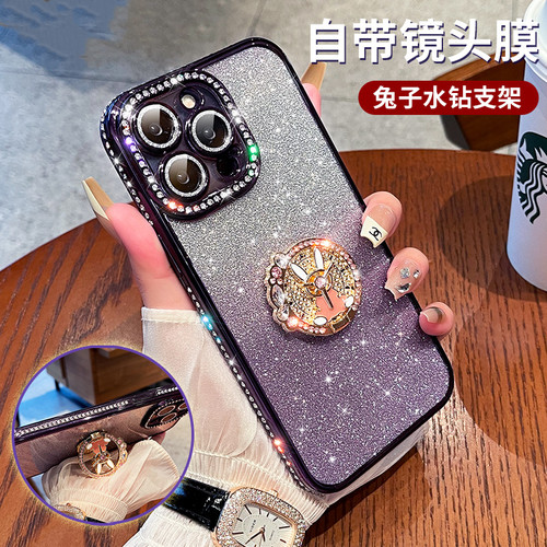 VOKASE自带闪钻镜头膜手机壳
