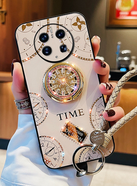 VOKASE 镶钻适用华为mate60pro手机壳70新款高档50保护套mt女款高端m50por镜头全包防摔高级水钻带支架挂绳