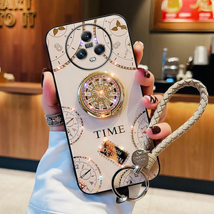 VMJ x60高端x50水钻x40带支架挂绳9x防摔 镶钻适用华为荣耀magic7手机壳magic6新款 5高级感4pro保护套3por女款