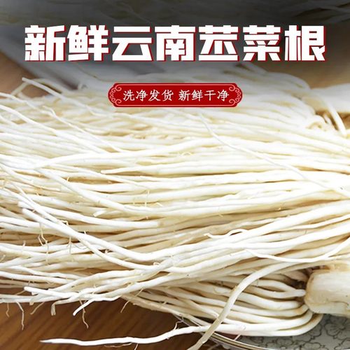 撇菜根 新鲜皮菜苤菜根 云南特产大叶韭菜 须子根 可种植腌制炖汤