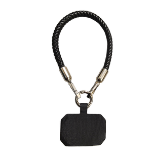 手机挂绳短款手腕挂链加粗加厚手工编织带子户外运动手绳防丢ccd相机挂件通用手机壳男女新款时尚皮质手提链