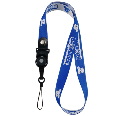 手机挂绳长款宽背带卡通熊