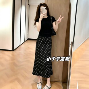 适合150小个子穿搭一整套巨好看套装女夏2026新款半身裙两件套145