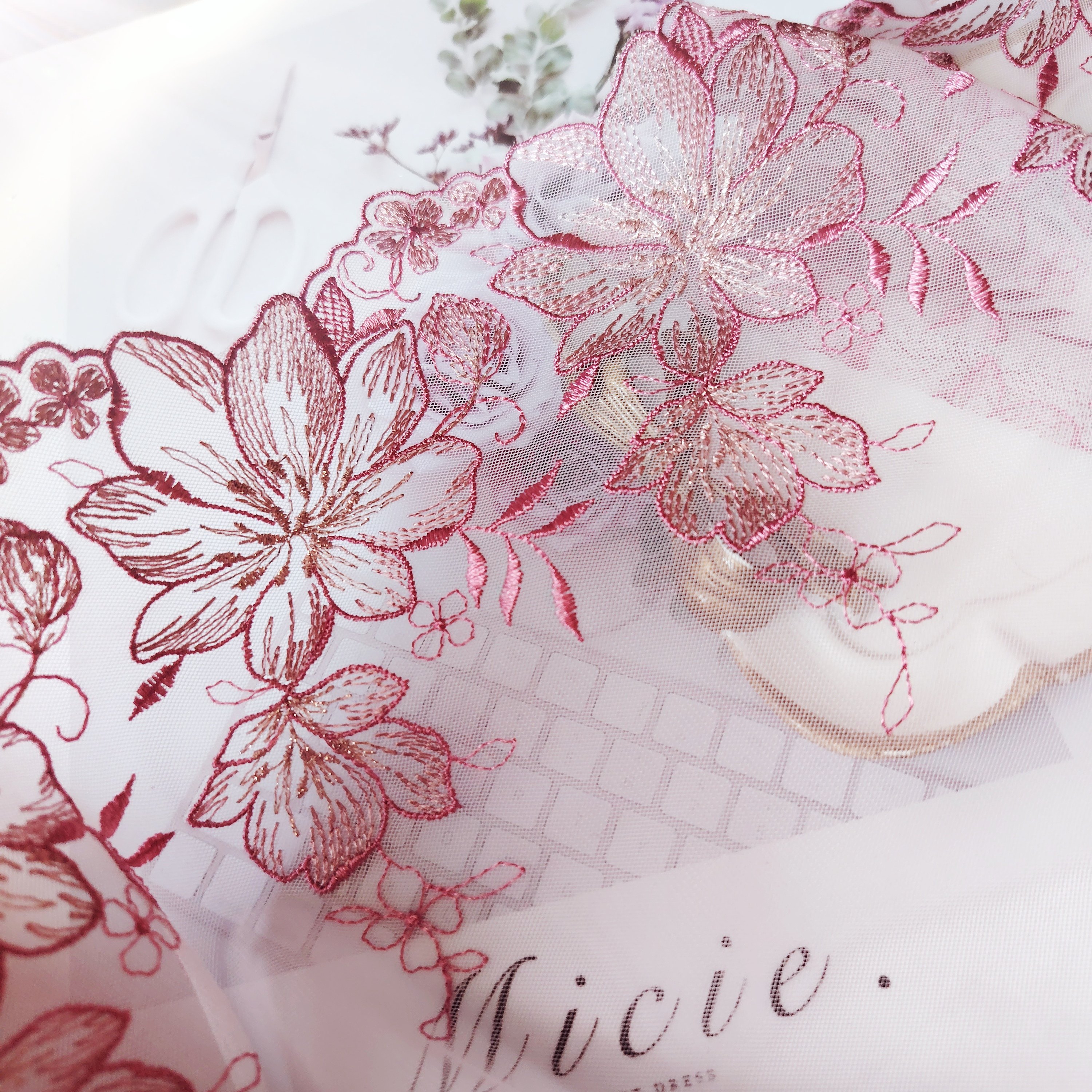 三色含笑花刺绣网纱花边蕾丝辅料装饰布艺设计DIY服饰,居家布艺,花边,淘宝优惠券,粉丝福利购,淘宝优惠卷