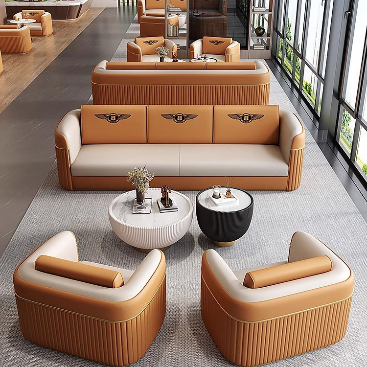 办公室接待沙发茶几组合休息区轻奢休闲 沙发椅样品屋展示中心会,商业/办公家具,沙发,淘宝优惠券,粉丝福利购,淘宝优惠卷