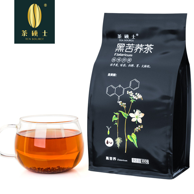 黑苦荞茶富天然硒荞子茶荞麦野兰荞苦芥茶乔子