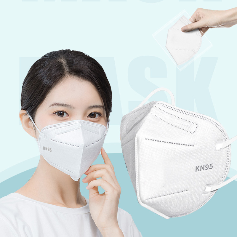五层加厚双层熔喷kN95口罩