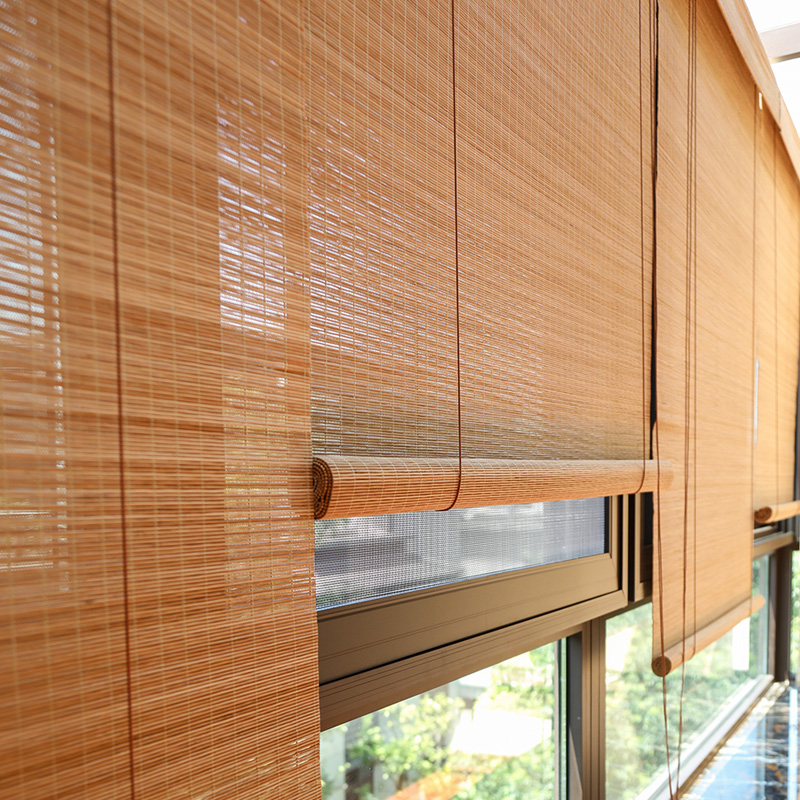 上海日式竹帘定制遮