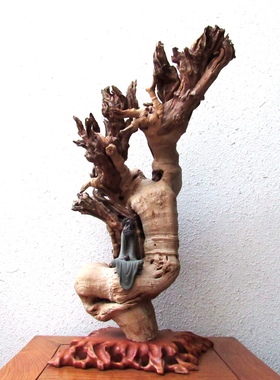 戈壁红柳原木随形根艺摆件自然禅意艺术创意家居收藏饰品文玩搭配