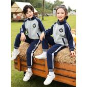 儿童班服套装 幼儿园园服春秋装 三件套小学生校服纯棉运动会秋冬季